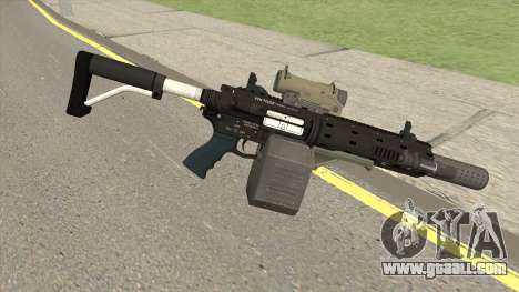 Carbine Rifle GTA V Complete Upgrades (Box Clip) for GTA San Andreas