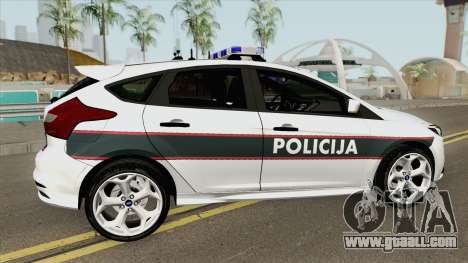 Ford Focus ST 2013 BiH Policija for GTA San Andreas