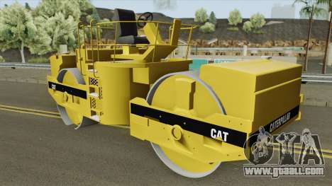 Caterpillar Road Roller for GTA San Andreas