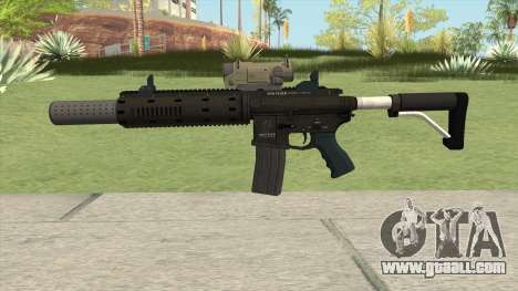 Carbine Rifle GTA V V2 (Silenced, Tactical) for GTA San Andreas
