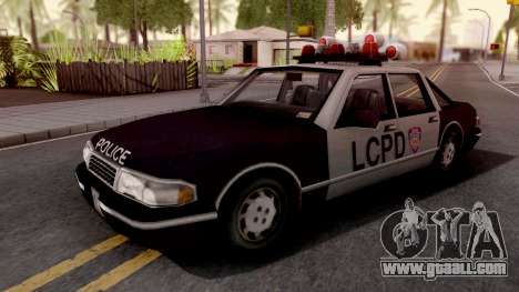 Police Car GTA III Xbox for GTA San Andreas
