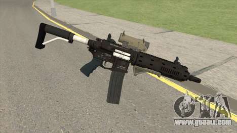 Carbine Rifle GTA V Extended (Grip, Tactical) for GTA San Andreas