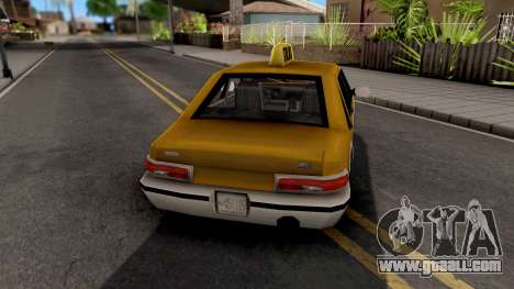 Taxi GTA III Xbox for GTA San Andreas