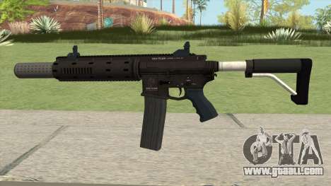 Carbine Rifle GTA V Silenced (Extended Clip) for GTA San Andreas
