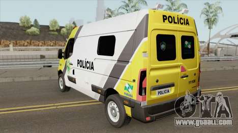 Renault Master 2017 (Policia Militar Do Parana) for GTA San Andreas