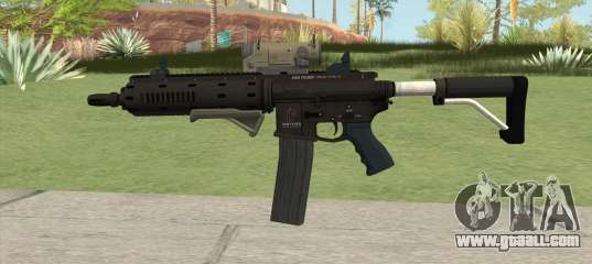 Carbine Rifle GTA V Extended (Grip, Tactical) for GTA San Andreas