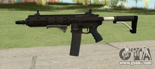 Carbine Rifle GTA V Extended (Flashlight, Grip) for GTA San Andreas