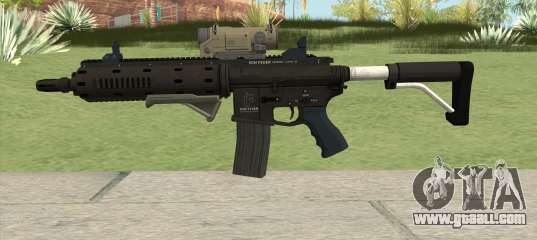 Carbine Rifle V2 (Tactical, Flashlight, Grip) for GTA San Andreas