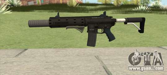 Carbine Rifle V2 (Flashlight, Grip, Silenced) for GTA San Andreas