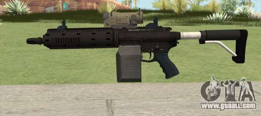 Carbine Rifle GTA V V1 (Flashlight, Tactical) for GTA San Andreas