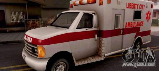 Ambulance GTA III Xbox for GTA San Andreas