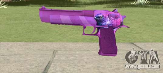 Desert Eagle (Purple) for GTA San Andreas