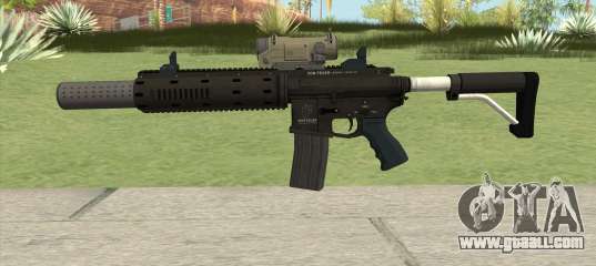 Carbine Rifle GTA V V2 (Silenced, Tactical) for GTA San Andreas