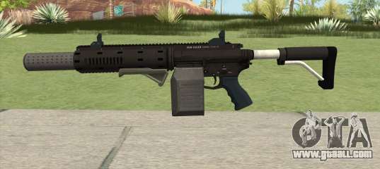 Carbine Rifle GTA V Box (Grip, Silenced) for GTA San Andreas