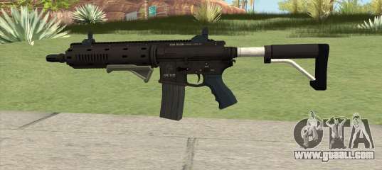 Carbine Rifle GTA V Default (Flashlight, Grip) for GTA San Andreas