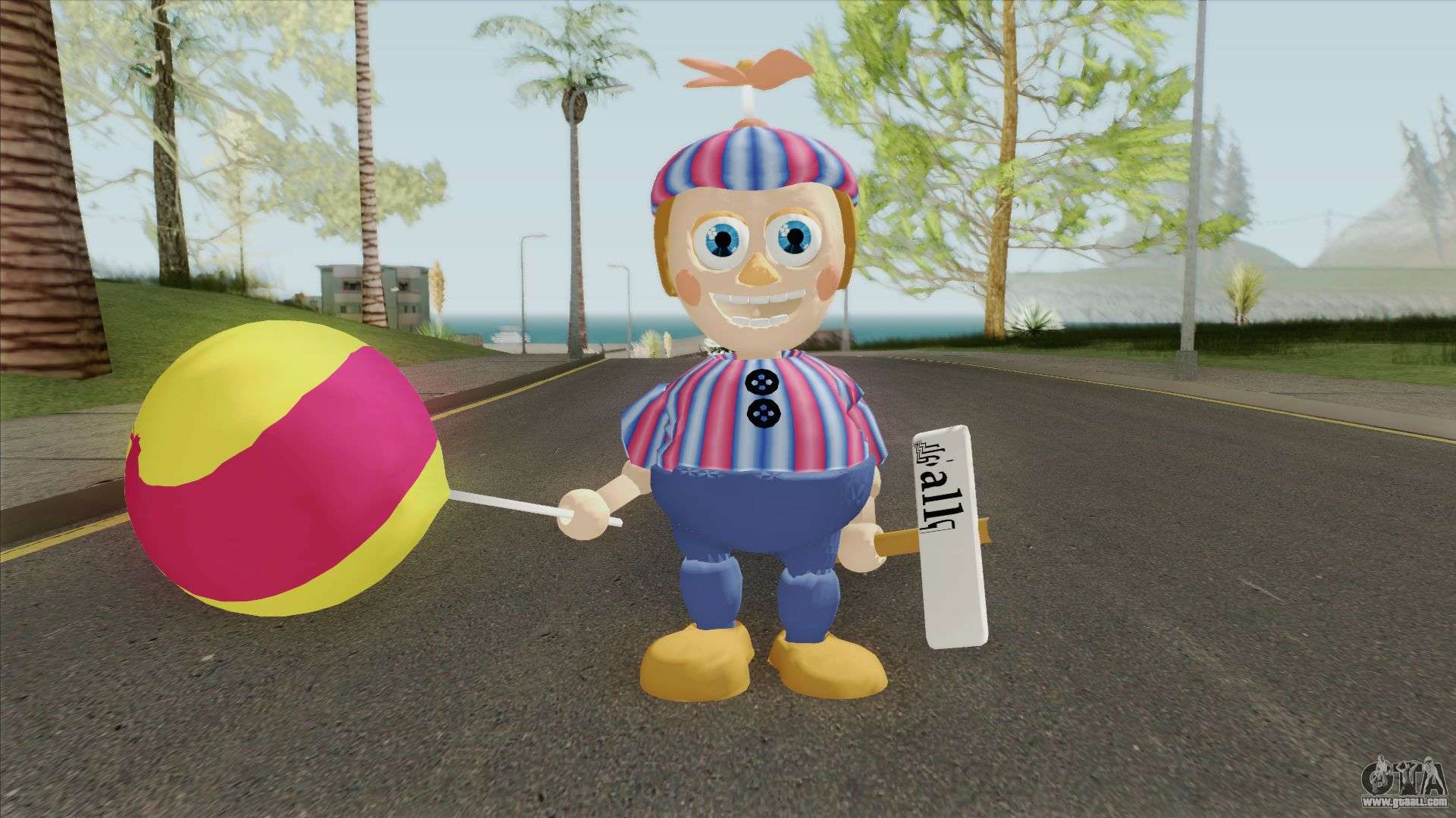 Balloon Boy from Five Nights at Freddys 2 for GTA San Andreas