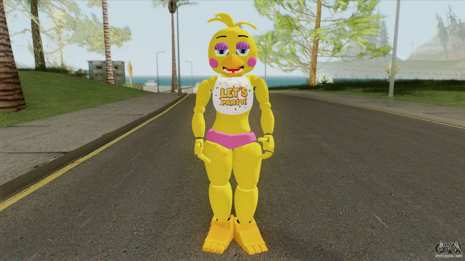 GTA 5 Mods FNAF Anime Toy Chica - GTA 5 Mods Website