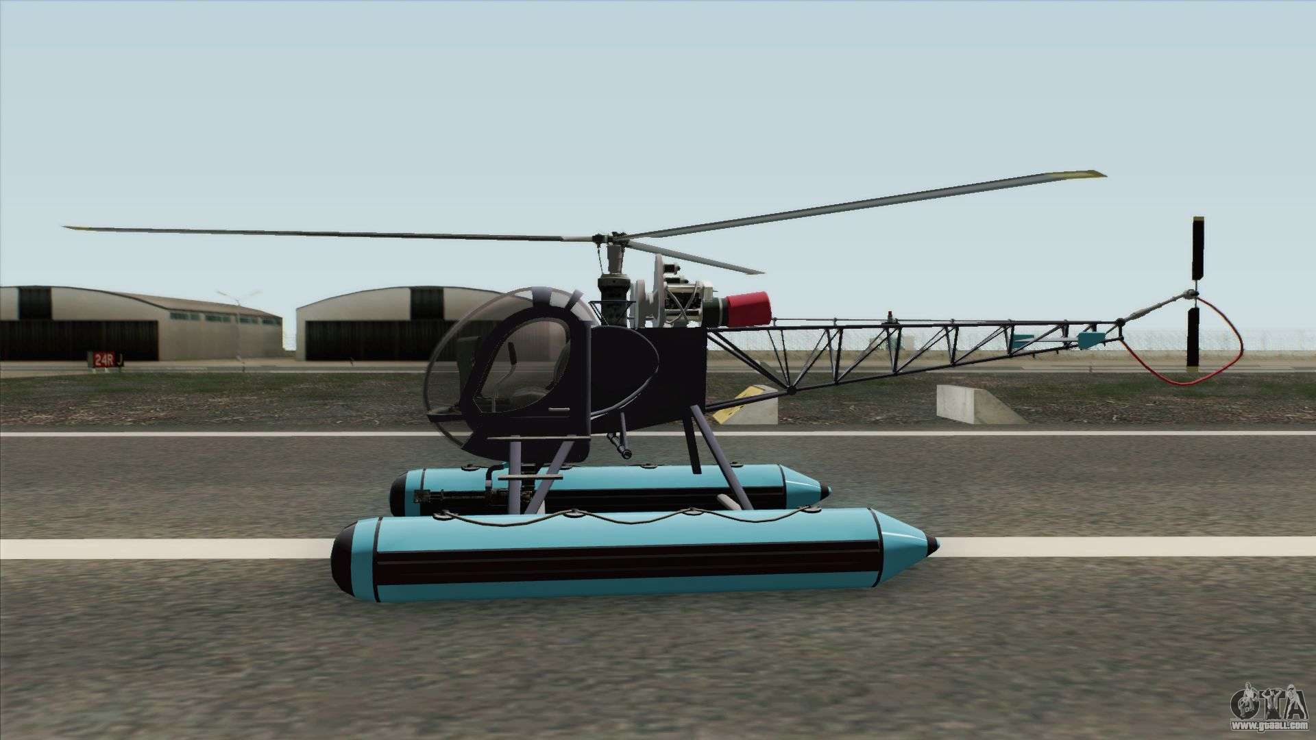 Helicóptero Seasparrow GTA San Andreas