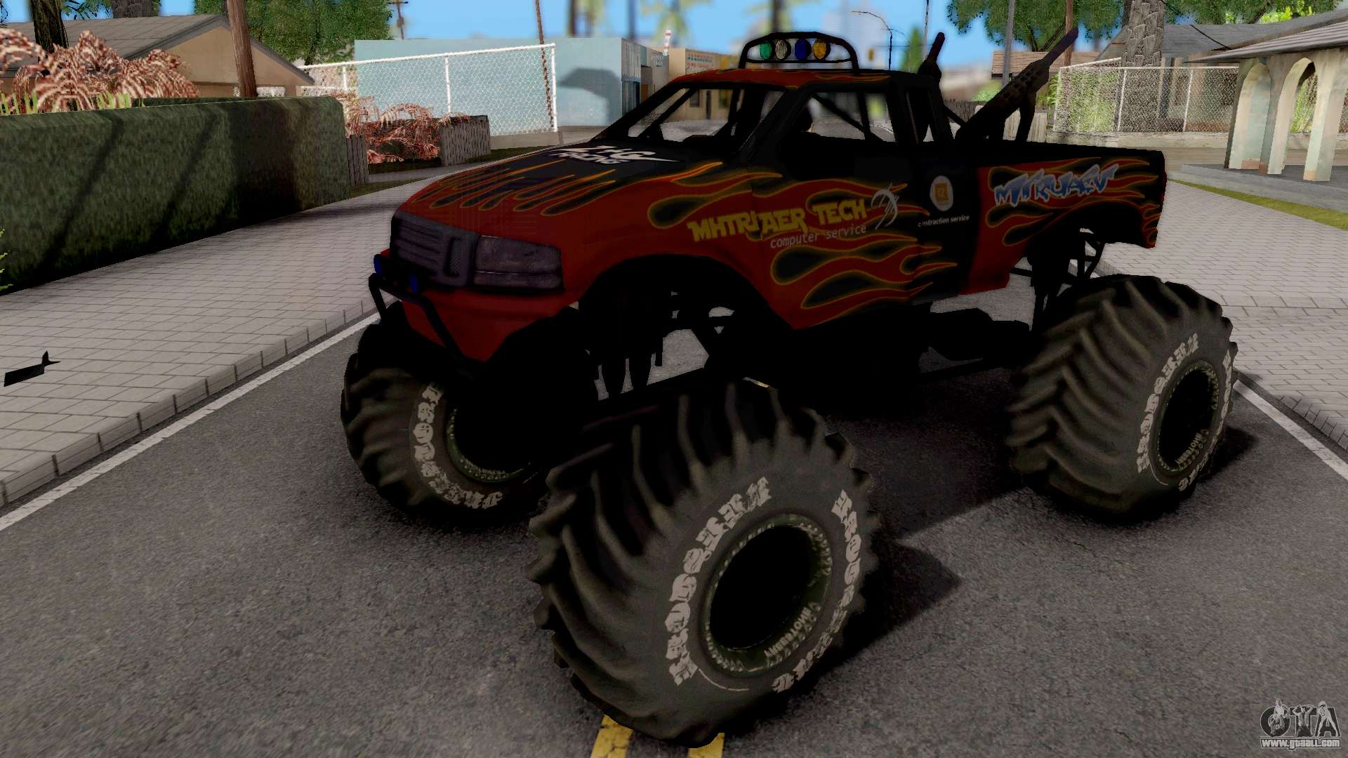 monster truck san andreas