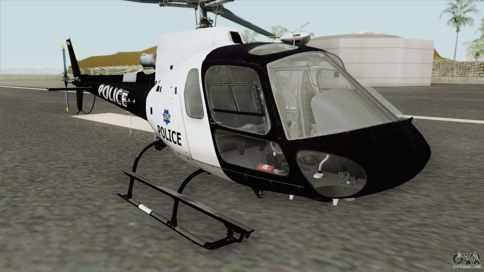 Helicóptero Police Maverick GTA San Andreas