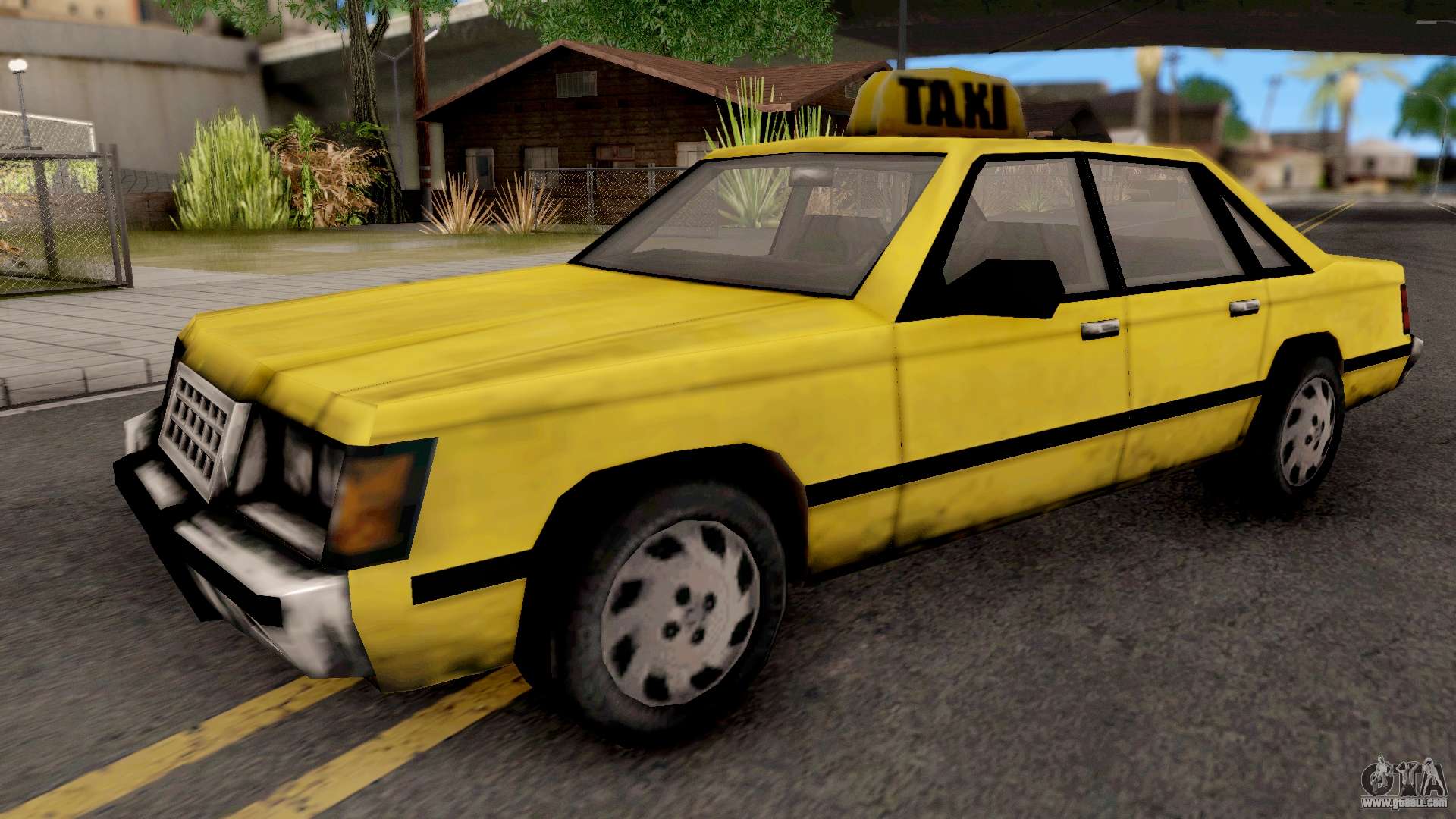 gta sa taxi mod