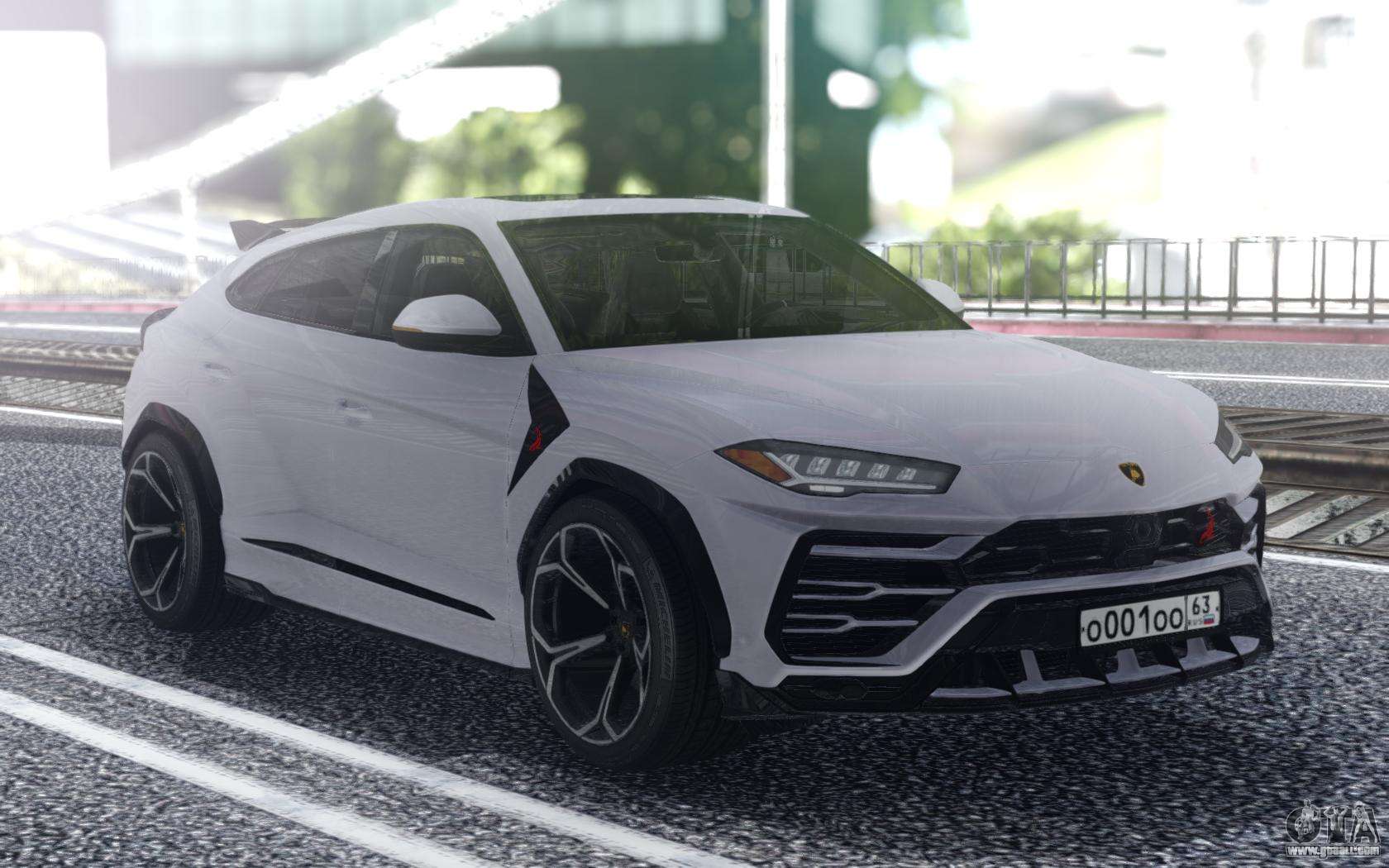 Lamborghini Urus 2019 White for GTA San Andreas