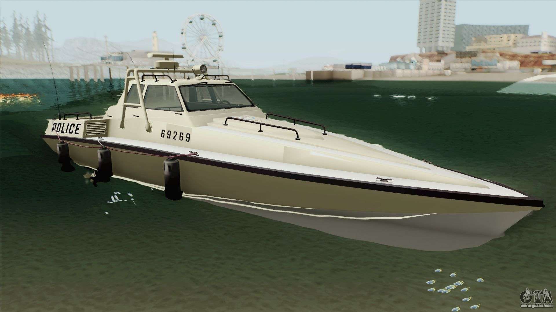 GTA San Andreas GTA V YACHT TO SA VERSION FINAL Mod 