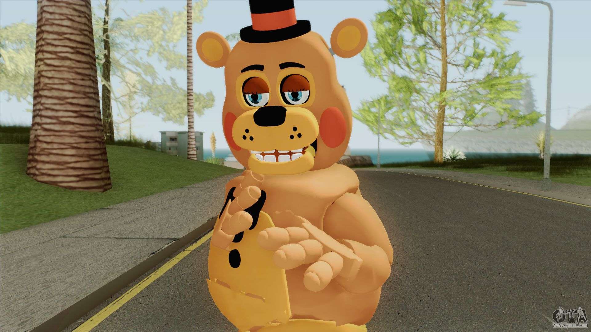 GTA 5 Mods FNAF Toy Freddy - GTA 5 Mods Website