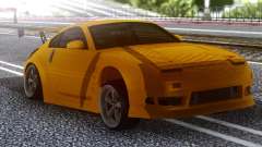 Nissan 350z Yellow for GTA San Andreas