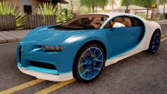 Bugatti Chiron Blue for GTA San Andreas