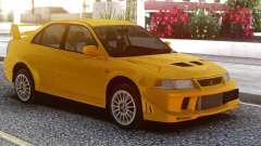 Mitsubishi Lancer Evolution VI Yellow for GTA San Andreas