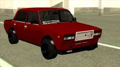 Red VAZ 2107 Combat Classic for GTA San Andreas