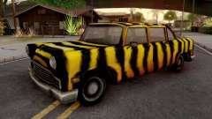Zebra Cab from GTA VC for GTA San Andreas