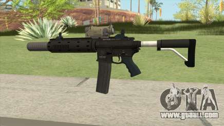 Carbine Rifle GTA V V3 (Silenced, Tactical) for GTA San Andreas