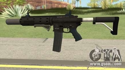 Carbine Rifle V3 (Flashlight, Grip, Silenced) for GTA San Andreas
