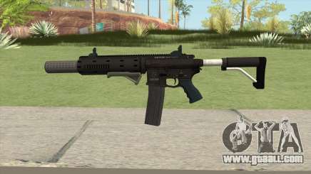 Carbine Rifle GTA V Extended (Grip, Silenced) for GTA San Andreas