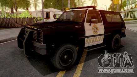 GTA IV Declasse Sheriff Rancher SA Style for GTA San Andreas