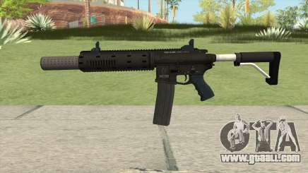 Carbine Rifle GTA V V3 (Silenced, Flashlight) for GTA San Andreas