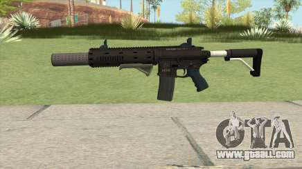 Carbine Rifle V2 (Flashlight, Grip, Silenced) for GTA San Andreas