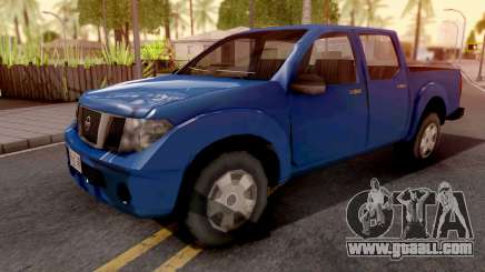 Nissan Frontier Blue for GTA San Andreas