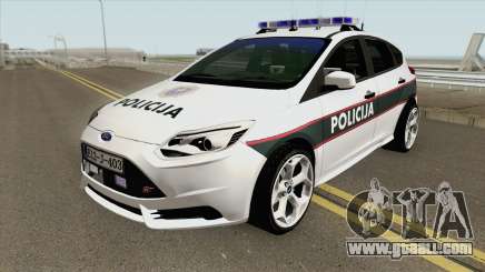 Ford Focus ST 2013 BiH Policija for GTA San Andreas