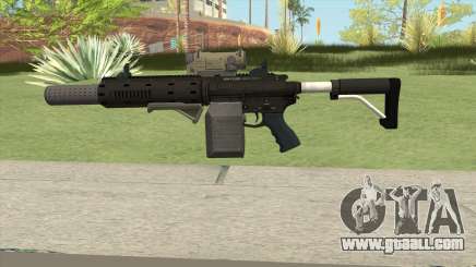 Carbine Rifle V1 (Grip, Silenced, Tactical) for GTA San Andreas