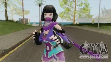 Creative Destruction NinjaGirl for GTA San Andreas