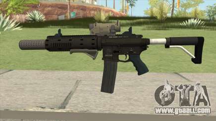 Carbine Rifle GTA V Complete Upgrades (Ext Clip) for GTA San Andreas