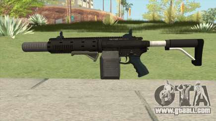 Carbine Rifle V1 (Flashlight, Grip, Silenced) for GTA San Andreas