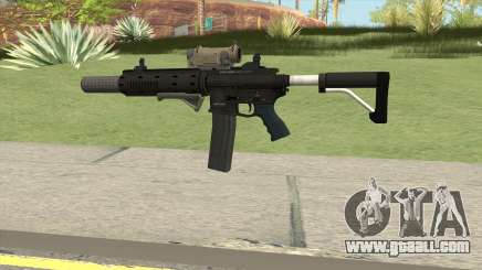 Carbine Rifle V3 (Grip, Silenced, Tactical) for GTA San Andreas