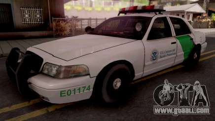 Ford Crown Victoria Border Patrol SA Style for GTA San Andreas