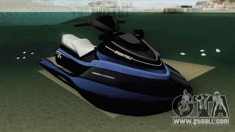 Speedophile Seashark Yatch GTA V for GTA San Andreas