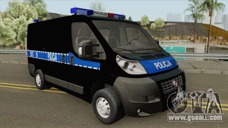 Fiat Ducato Polskiej Policji for GTA San Andreas