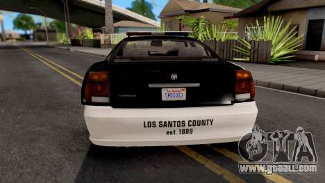 Bravado Buffalo Police Sheriff for GTA San Andreas